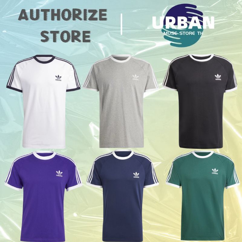 【ถดราคาพิเศษ】adidas Adicolor Classics 3 Stripes Tee เสื้อผ้าแฟชั่นผู้หญิง เสื้อ พรีออเดอร์เกาหลี 【100% ของแท้】