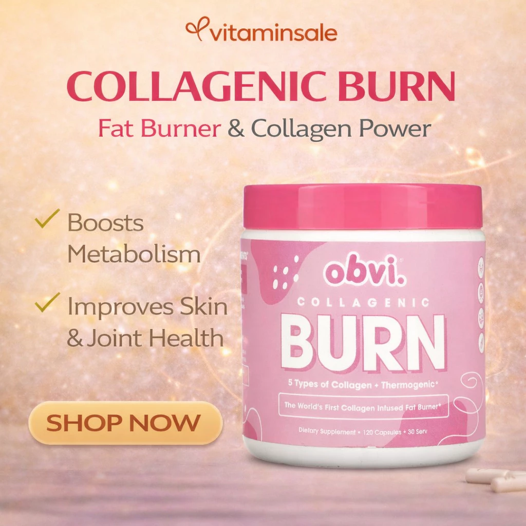 Obvi Collagenic Burn 120 แคปซูล คอลลาเจนเสริมสุขภาพผิวและร่างกาย thumbnail 3