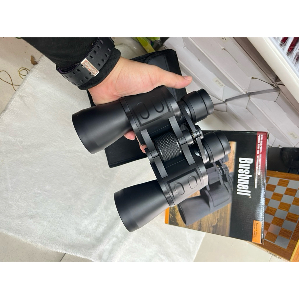 พร้อมส่ง กทม กล้องส่องทางไกลBushnell:50x50-168FT AY 1000YDS COATED OPTICS สินค้าจากภาพถ่ายจริง