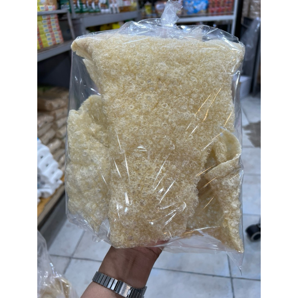 หนังหมูอบแห้ง100กรัม