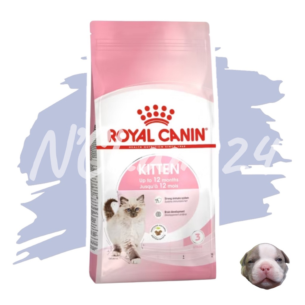 Royal Canin Kitten ขนาด 2kg,4kg และ 10kg อาหารเม็ด สำหรับลูกแมว อายุ 4-12 เดือน