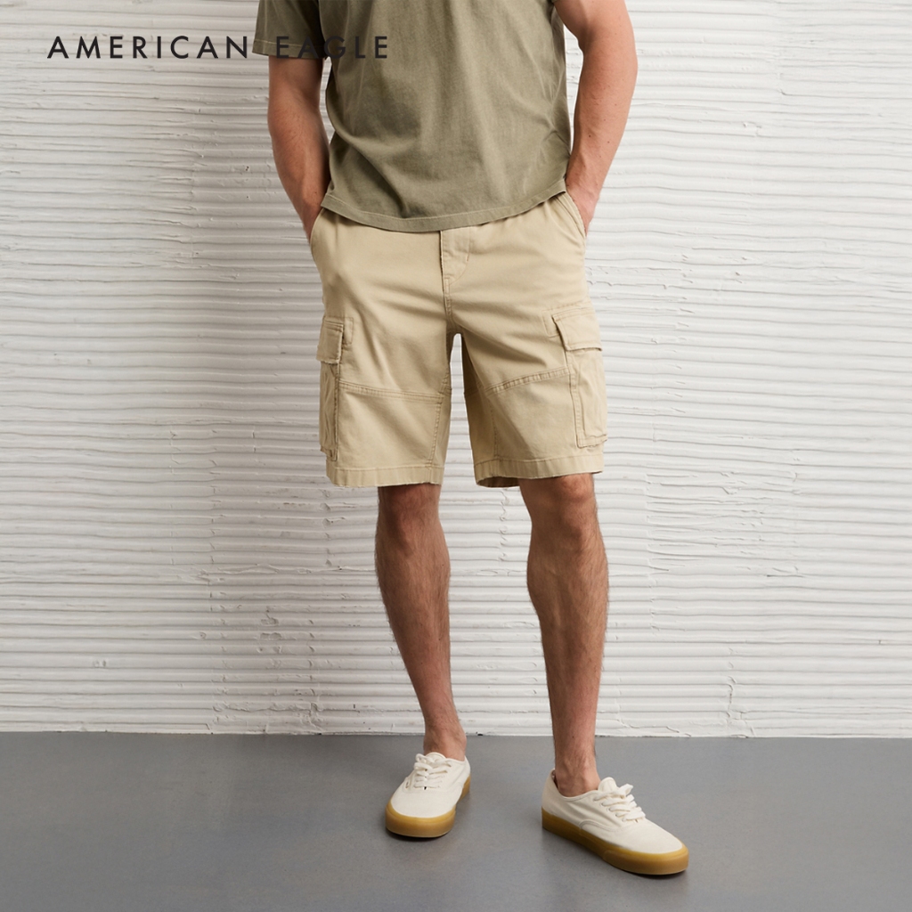 American Eagle 10" Flex Lived-In Cargo Short กางเกง ผู้ชาย ขาสั้น คาร์โก้ (NMSO 013-8181-212)
