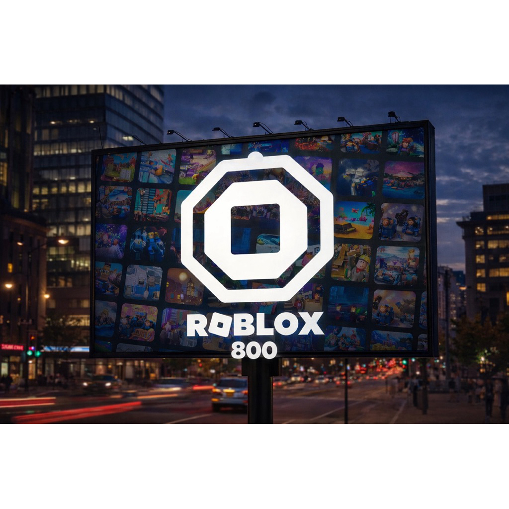 Roblox 800 Robux เติมโรบักซ์ (Roblox) ราคาถูก ส่งจริง มีประกันสินค้า | Best Seller