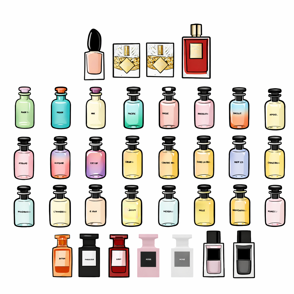 Perfumeshopsabuy น้ำหอม Niche น้ำหอมนิช ชุดที่ 5 G K LV TF ชุดนีช L0uis หลุย LV ทอมฟอด คิเลียน Fiori