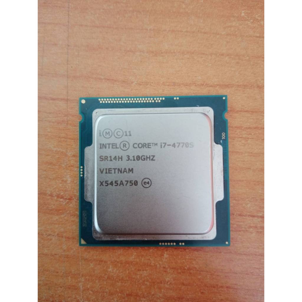 cpuI7-4770s 3.1 ghz 65w 4C 8T LGA1150