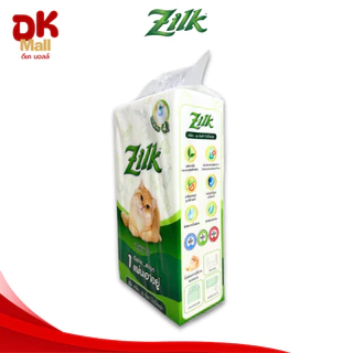 Zilk Hanging Tissue ซิลค์ กระดาษทิชชู่แบบแขวน หนานุ่ม 4 ชั้น 320 แผ่น 1 แพ็ค
