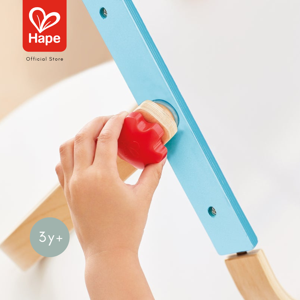 Hape Anywhere Art Studio – لوح رسم خشبي بوجهين | من 3 سنوات صورة 5