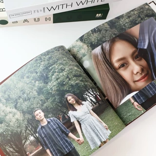 Photobook: โฟโต้บุ๊คปกแข็ง 11x8.5 หรือ 8x11 ทำเองบนแอป - ของขวัญวันครบรอบ วันเกิด ผู้หญิง ผู้ชาย