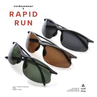 VOID x RAPID RUN Running Sunglasses แว่นวิ่ง Polarized UV400 แว่นกันแดดกีฬา Sport Sunglasses สำหรับวิ่ง ปั่นจักรยาน Outd