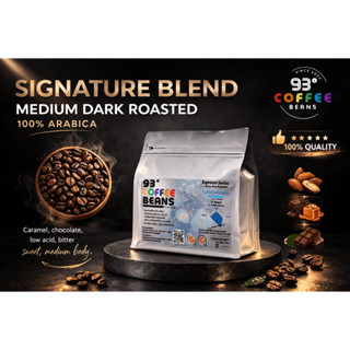 เมล็ดกาแฟคั่วกลางค่อนเข้ม Medium Dark Roast 250g/500g | Sign…