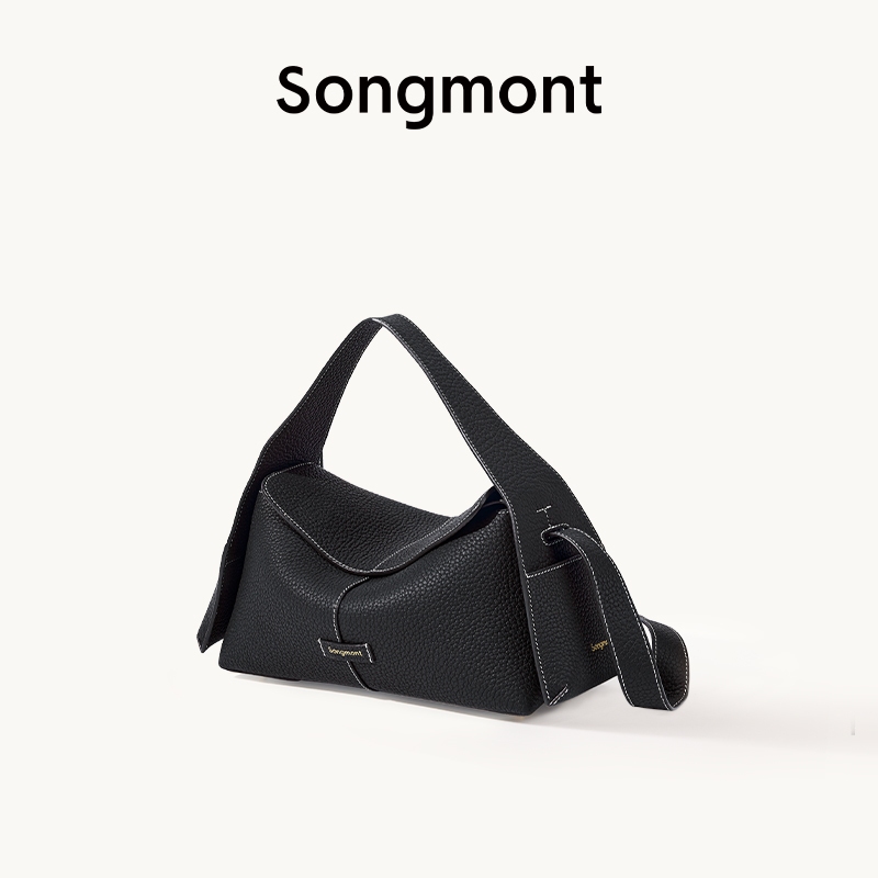 Songmont Small Drippy Roof Bag กระเป๋าสะพายไหล่สําหรับผู้หญิงกระเป๋าสะพายหนังผู้หญิง