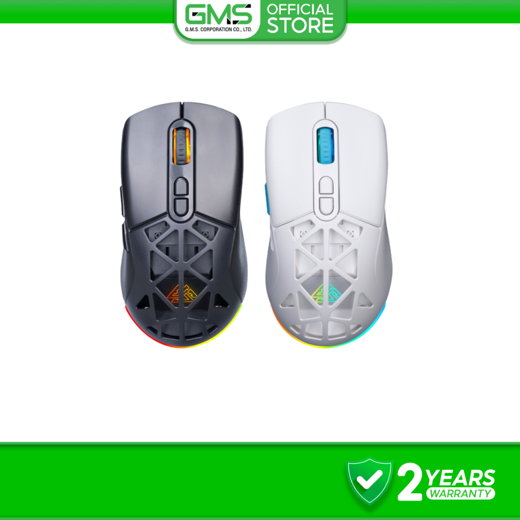 [รับประกัน 2 ปี] EGA Type M14 Gaming Mouse เมาส์เกมมิ่งไร้สาย Bluetooth/Wireless มีไฟ RGB