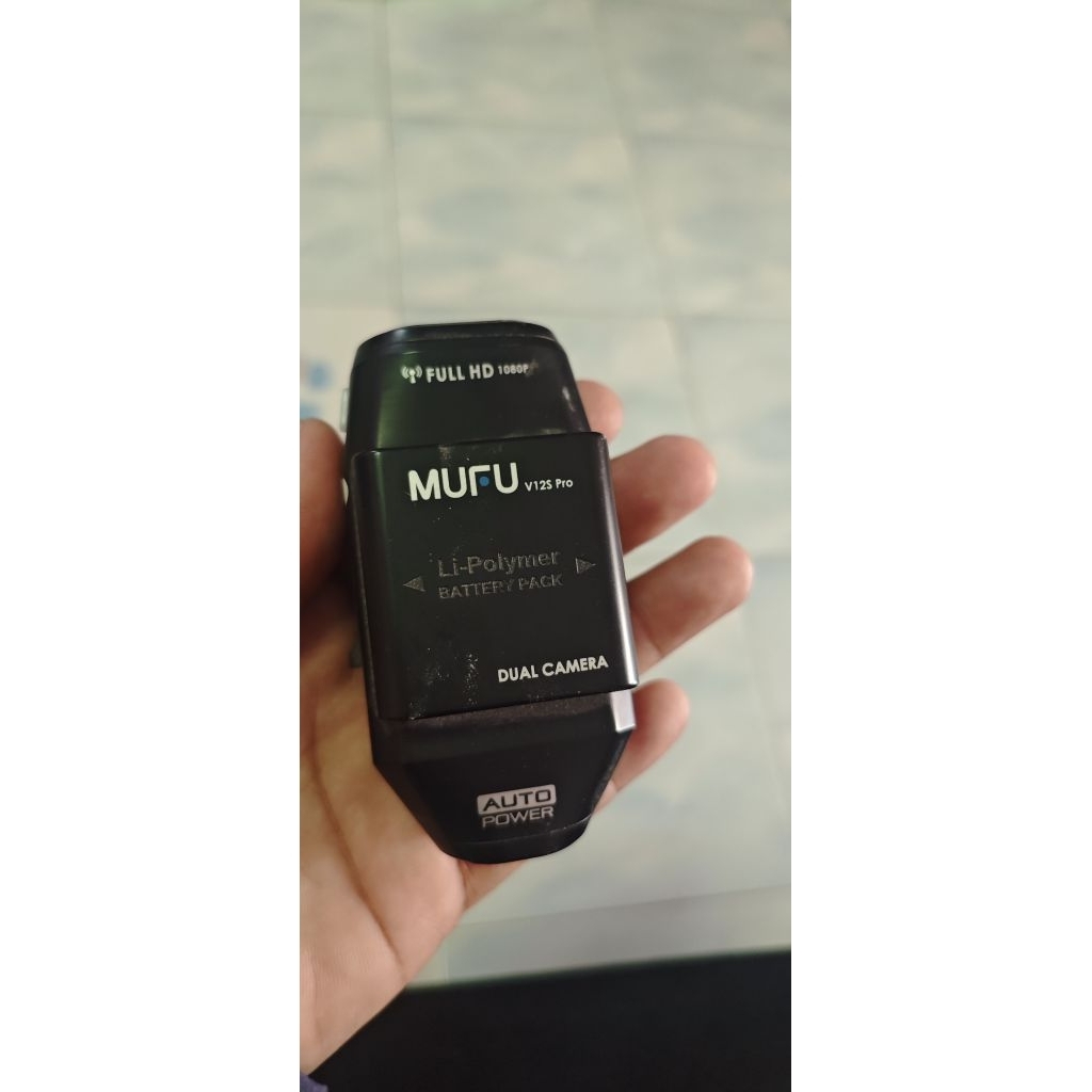 Mufu v12s pro ติดหมวกกันน็อค