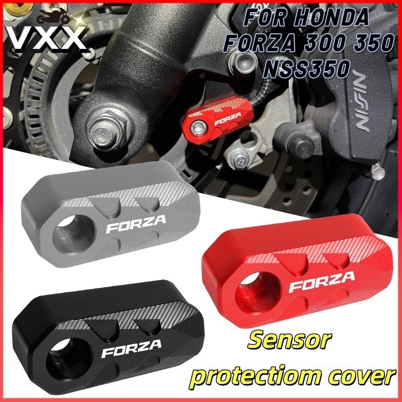 สําหรับ Honda Forza 350 NSS 350 Nss350 อุปกรณ์เสริมรถจักรยานยนต์ล้อหน้าเซ็นเซอร์ ABS ฝาครอบป้องกัน