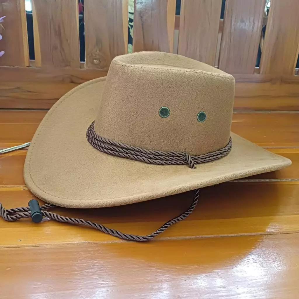 หมวกคาวบอย  หมวกปีกกว้างสไตล์คาวบอยเเบบตะวันตก เครื่องแต่งกาย Cowboy hapใส่ออกงาน ใส่สังสรรค์งานเลี้ยงหรับทุกคนใส่สบาย thumbnail 10