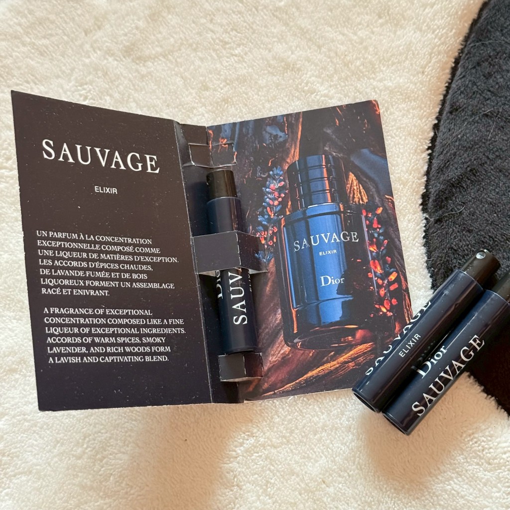 รวมน้ำหอมดิออร์ Sauvage Parfum/ Sauvage Elixir/Sauvage Forte 1ml