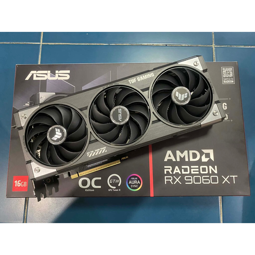RTX 9060XT 16GB TUF GAMING