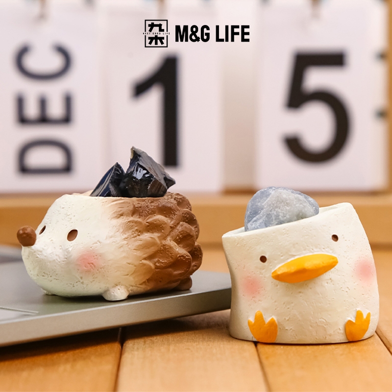 M&G LIFE x Thingswoo Cute Things are Fun ของตกแต่งตั้งโต๊ะคริสตัลแบบสุ่ม