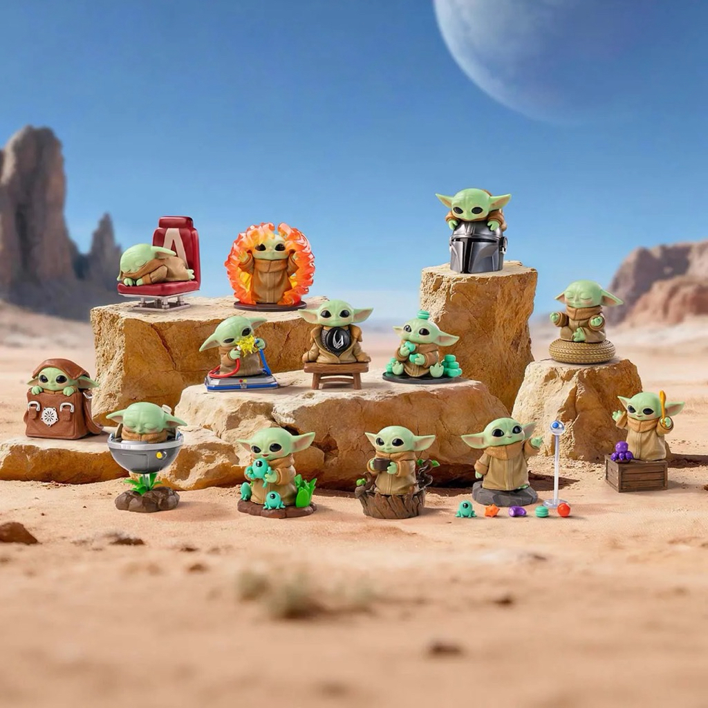 Star Wars Grogu Tiny But Mighty Series🍋‍🟩โกรกูสตาร์วอล(พรี7วัน)