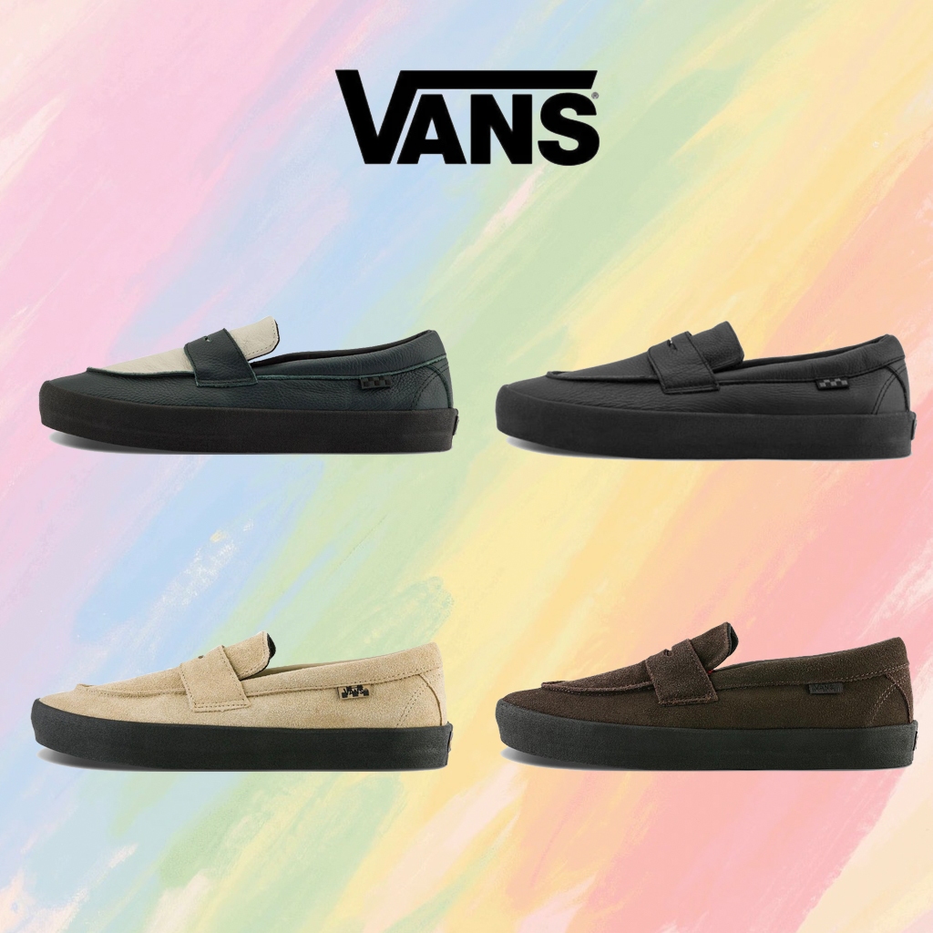 รับประกันสินค้าแท้ 100% Vans Loafer VN0A5DXU1C/VN0A5DXUBKA/VN000VA6DRT/VN000VA6Y49