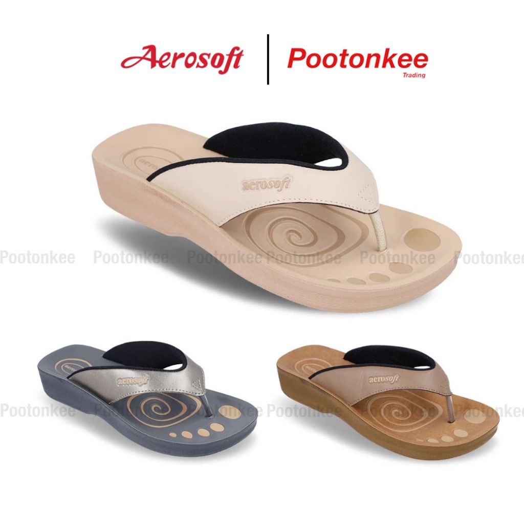 Aerosoft  รุ่น EASY41 รองเท้าแตะแบบหนีบ ไซส์ 36-40