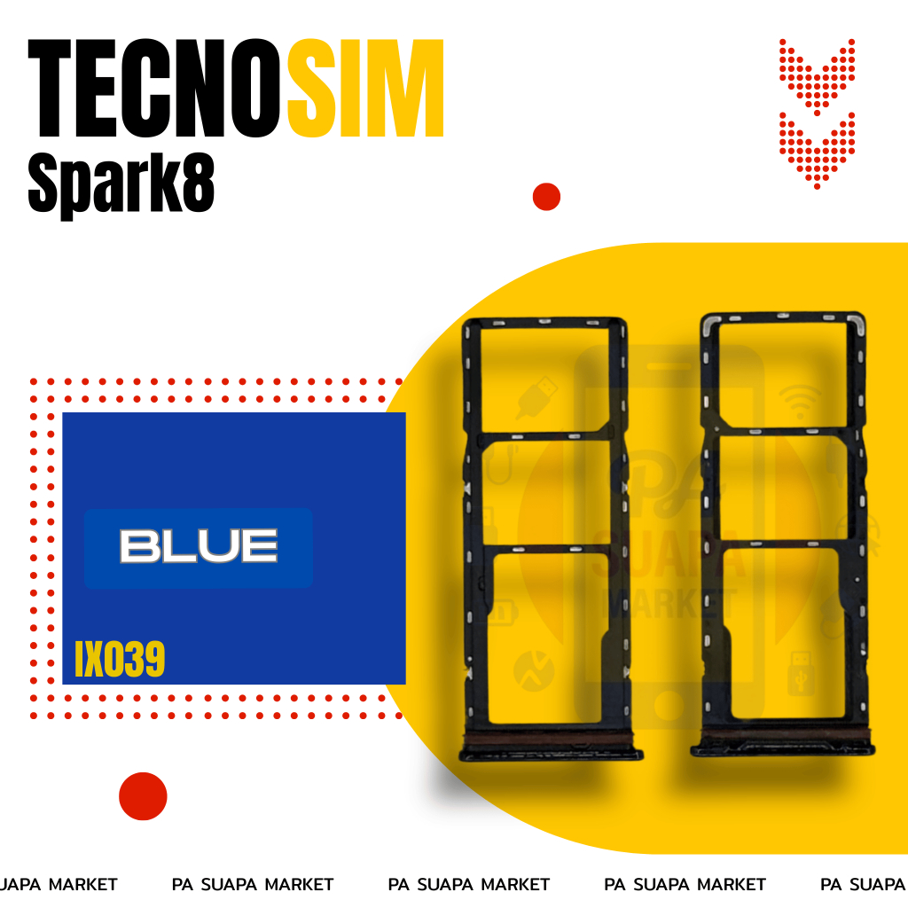 SIM Tray for TECNO Spark8
