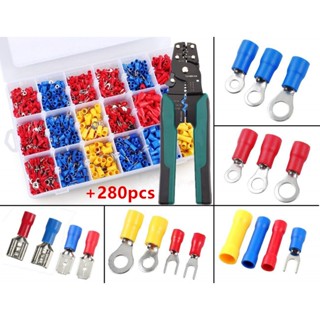 คีม ชุดหางปลา 280 ชิ้น หุ้มฉนวน PVC พร้อมกล่องและป้ายบอกขนาด…