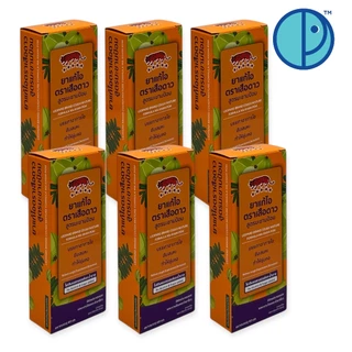(ยกแพค 6 x 60 ml.) ยาแก้ไอตราเสือดาว สูตรมะขามป้อม ไม่มีแอลกอฮอล์ และ น้ำตาล