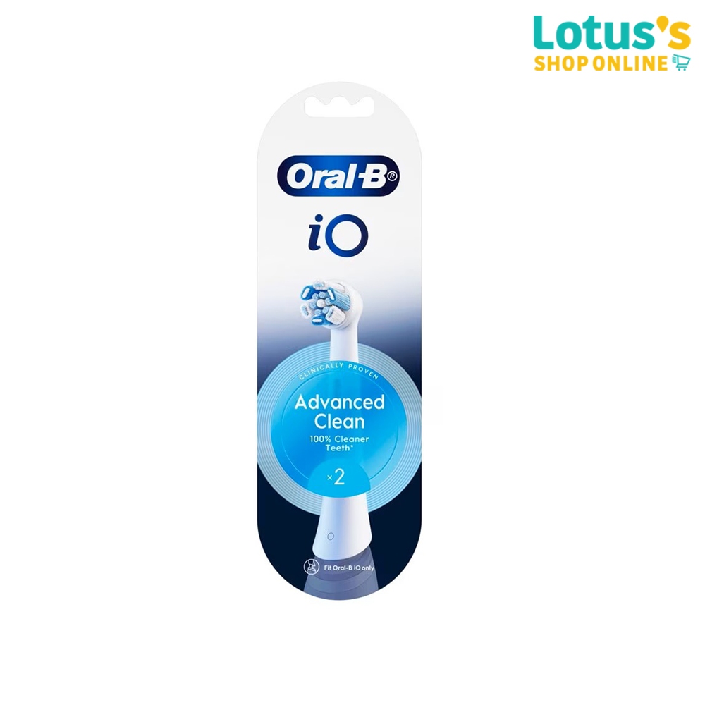 ออรัลบี หัวแปรงไฟฟ้า ไอโอ อัลทิเมท คลีนX2 ORAL-B IO ULTIMATE CLEAN REFILL X2
