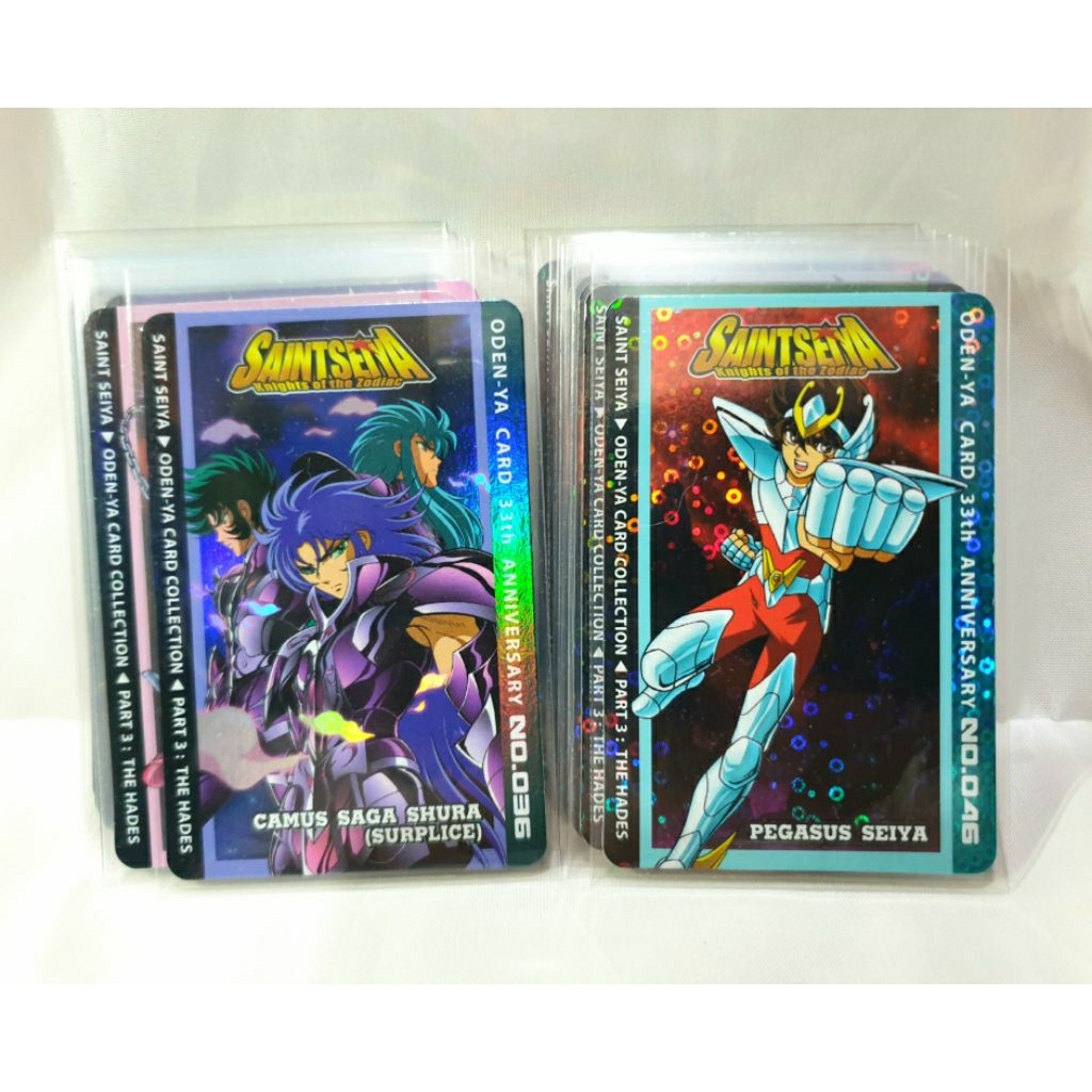 (R RR Card) การ์ดเซนต์เซย่า พาร์ท 3 Saint Seiya Part 3 การ์ดโอเดนย่า Odenya