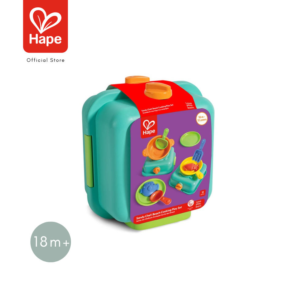 Hape - Sandy Chef Beach Cooking Set Mainan Pasir Masak-masakan 18M+ gambar 8