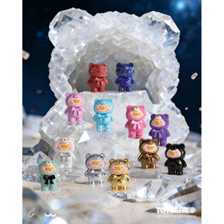 (ย110)โมเดล มินิ : LuLu Teddy Pig MINI Ore Mining Series Bli…