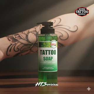 โฟมล้างสัก Gentle Soap Care สบู่ทำความสะอาดรอยสัก เช็ดหมึกง่าย ไม่ระคายเคือง สำหรับช่างสัก(สินค้าแบ่งขาย)