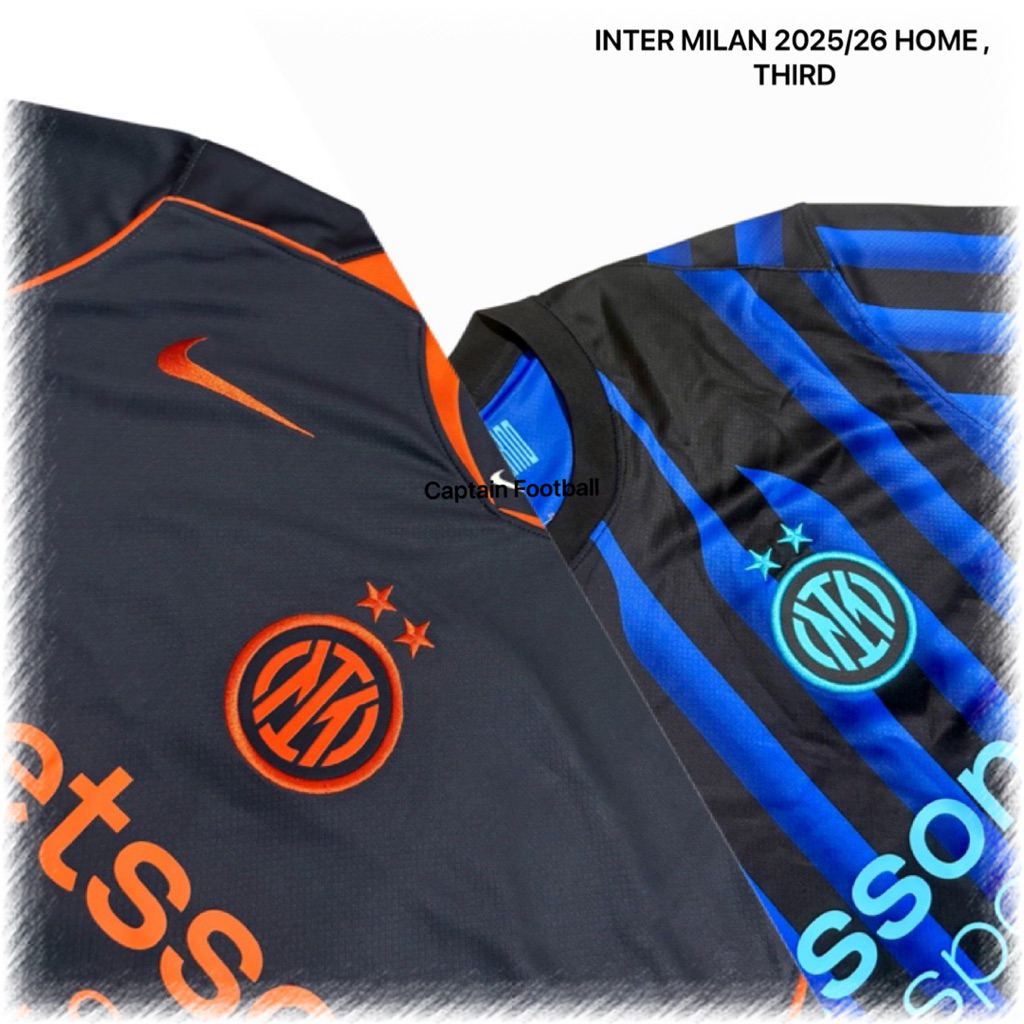 เสื้อทีม INTER MILAN 2025/26 เกรดแฟนบอล