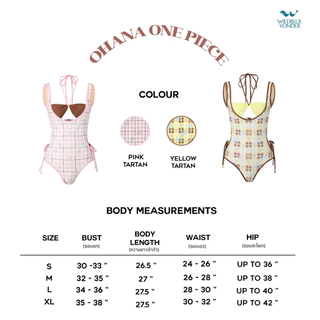 WILDBLUEYONDER - OHANA ONE PIECE - ชุดว่ายน้ำวันพีซ
