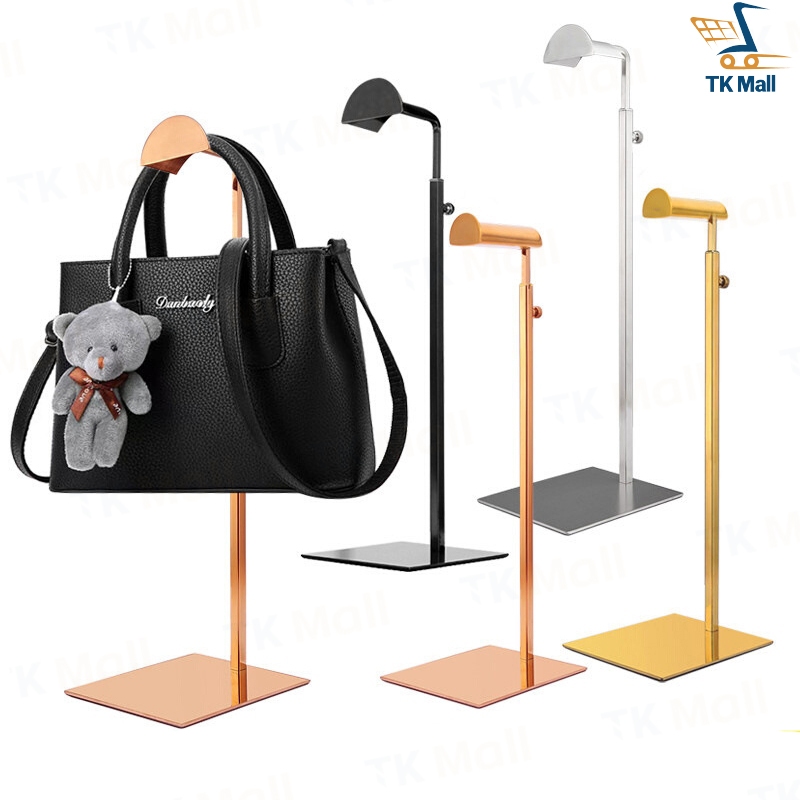 ขาตั้งสแตนแขวนโชว์กระเป๋า วางบนโต๊ะ ปรับความสูงได้ Stand Display Bag  #1452 ขาตั้งแขวนโชว์กระเป๋า เครื่องประดับ