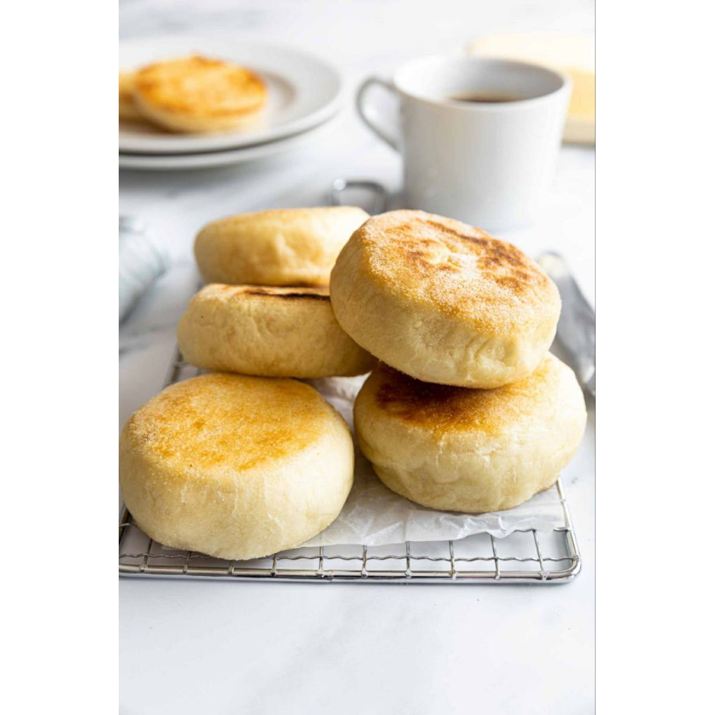 มัฟฟินสไตล์อังกฤษ 1แพคได้5ชิ้น English Muffins Pack Of 5 85g Each