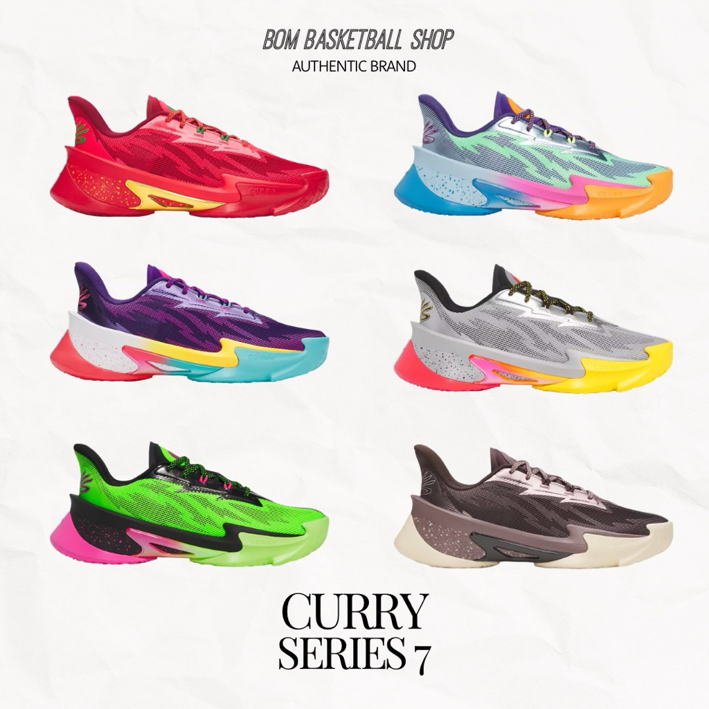 Curry Series 7 รองเท้าบาส ของแท้ พร้อมส่ง