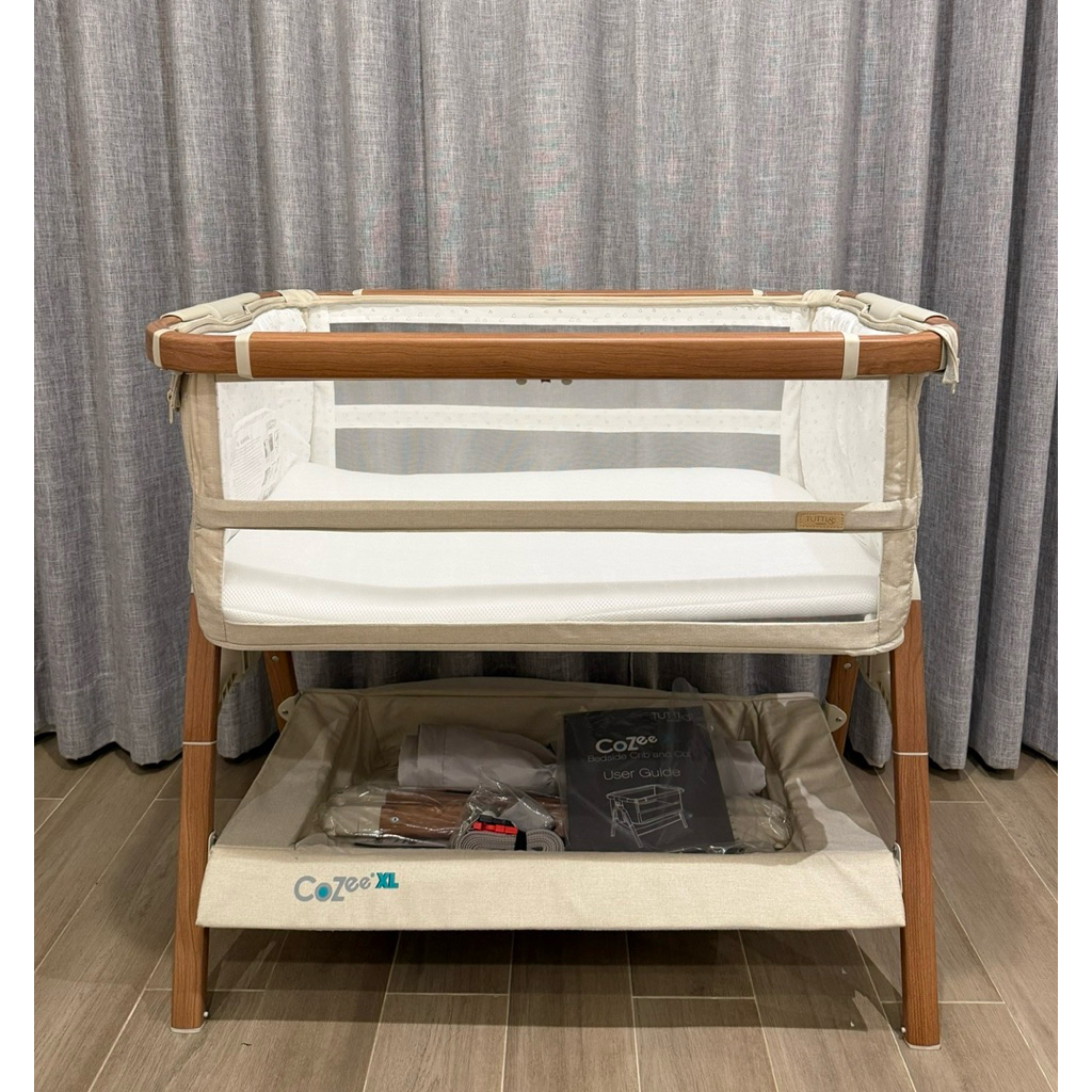 มือสองสภาพดีมาก Tutti Bambini เตียงเด็ก Cozee XL ปรับได้ 3 แบบ