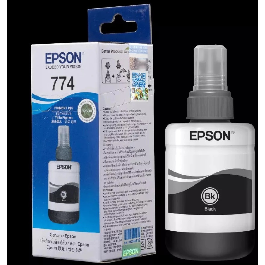 หมึกเติมอิงค์เจ็ท T774100 ดำ Epson