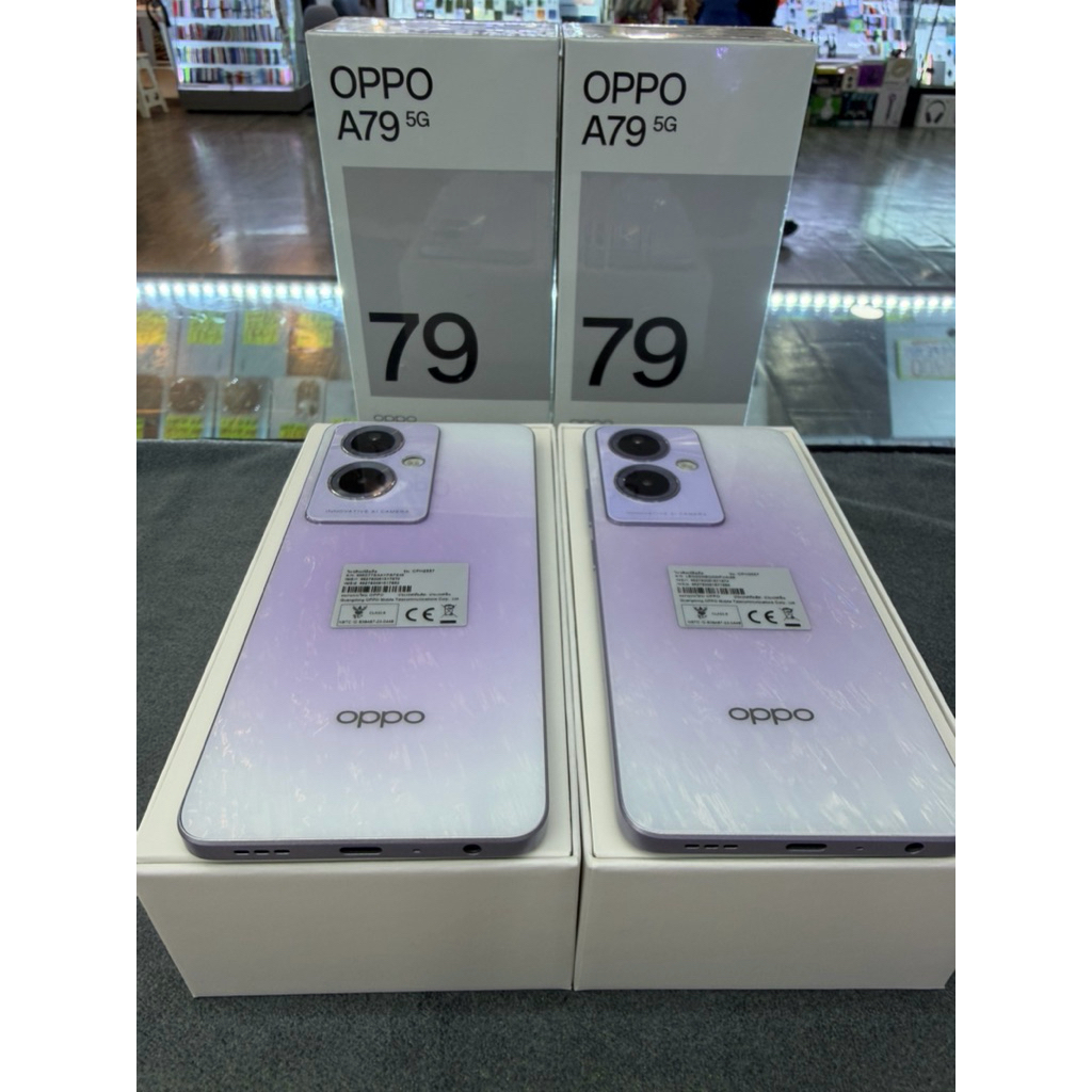 Oppo A79(5G) Ram8/256 เครื่องแท้ศูนย์ไทย