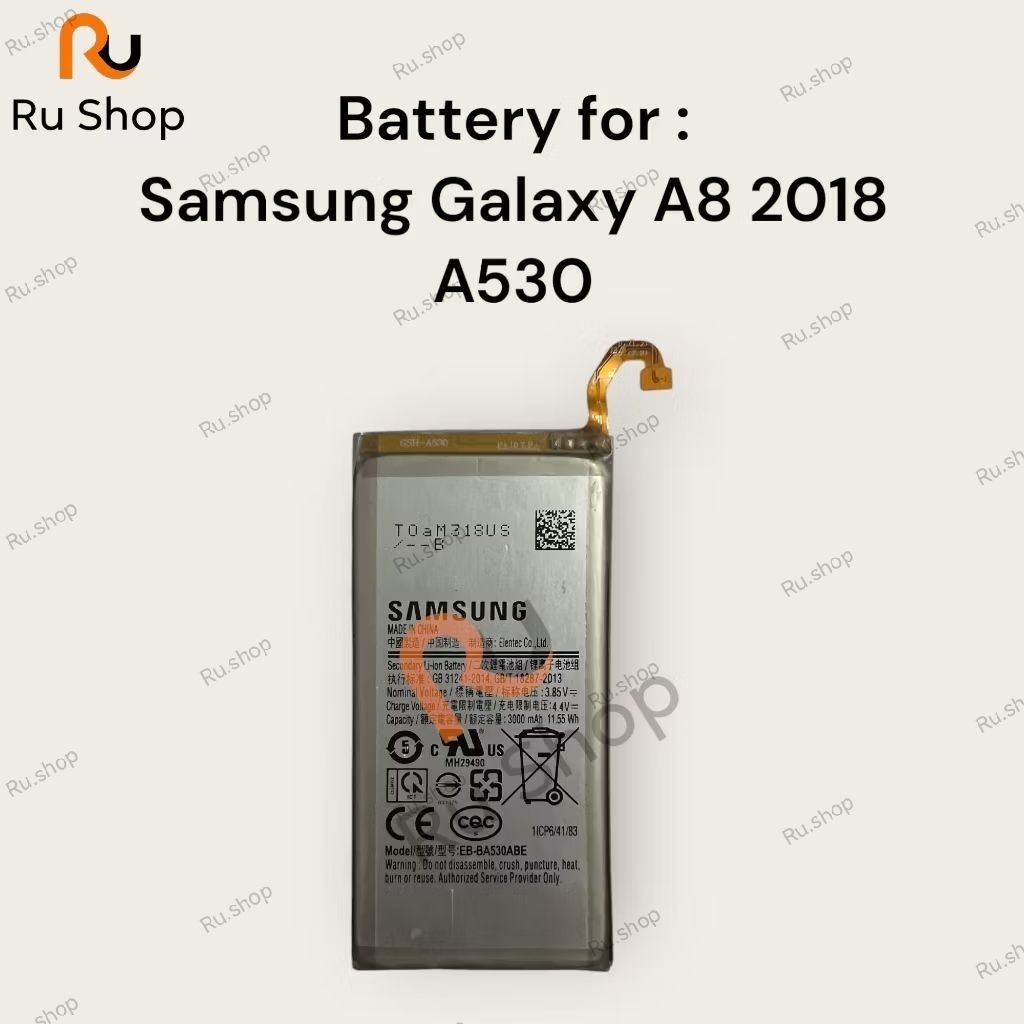 แบตเตอรี่ แท้ Samsung Galaxy A8 2018 SM-A530F EB-BA530ABE