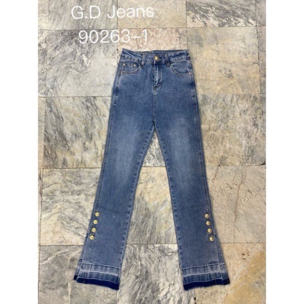 🤍 พร้อมส่ง กางเกงยีนส์ขาม้า G.D. Jeans มือ 2