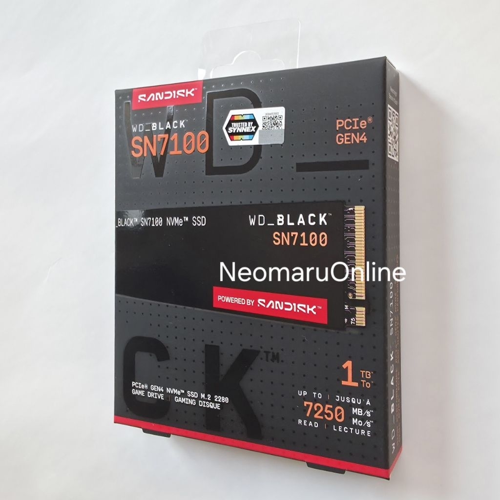 SSD M.2 NVMe WD BLACK SN7100 1TB ของใหม่มือ1 พร้อมส่ง