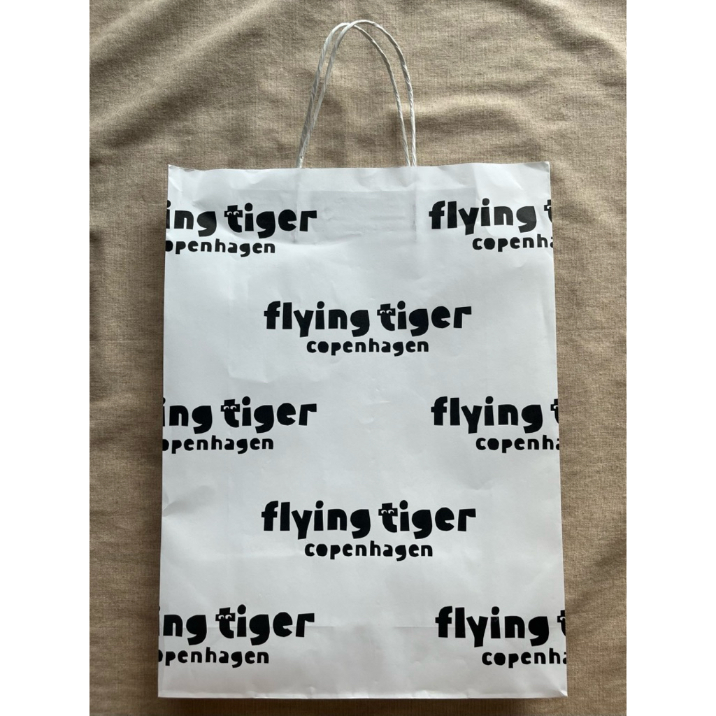 ถุงกระดาษ                              flying tiger