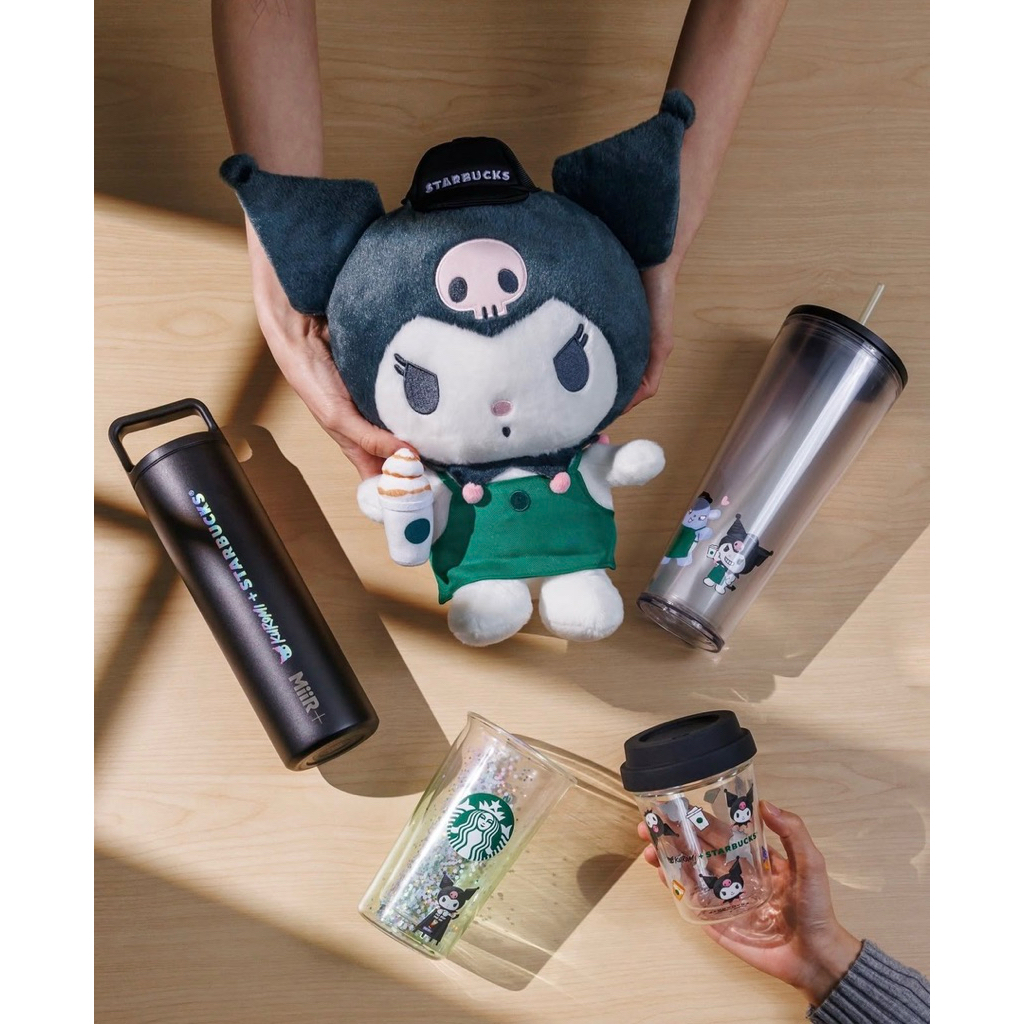 แก้วคุโรมิ tumbler Kuromi และพวงกุญแจคุโรมิ คอลเลคชั่นใหม่จากฮ่องกง