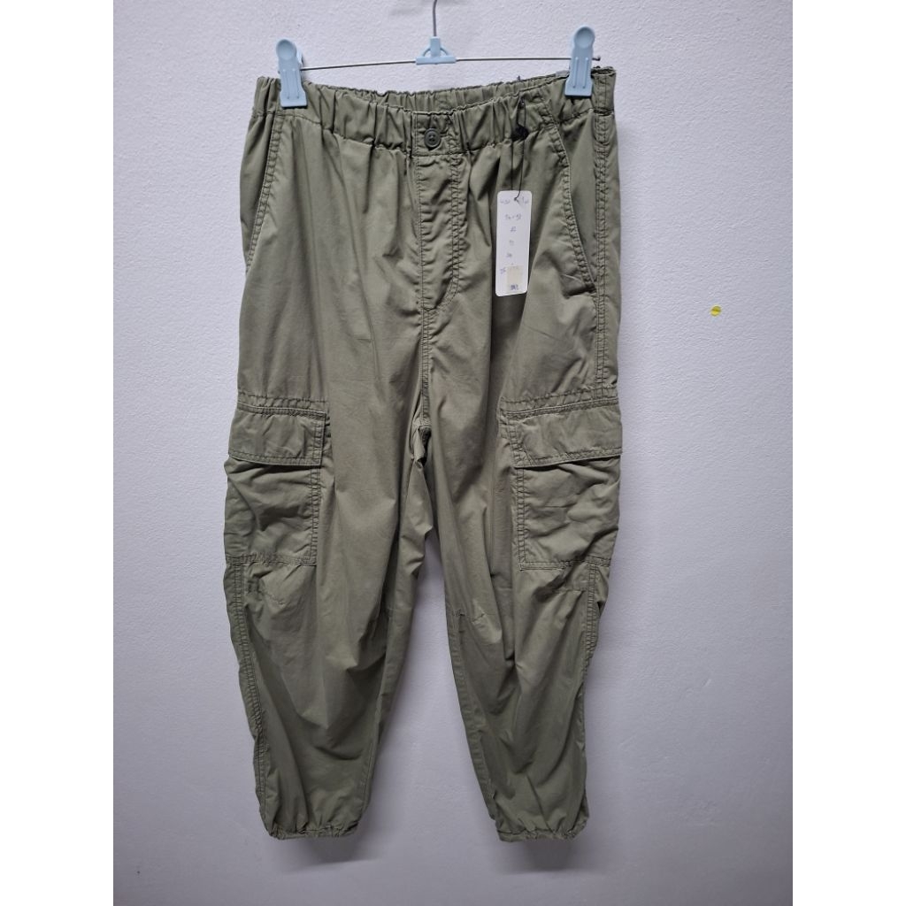 กางเกงคาร์โก้ uniqlo เด็ก มือสอง size 160#S82