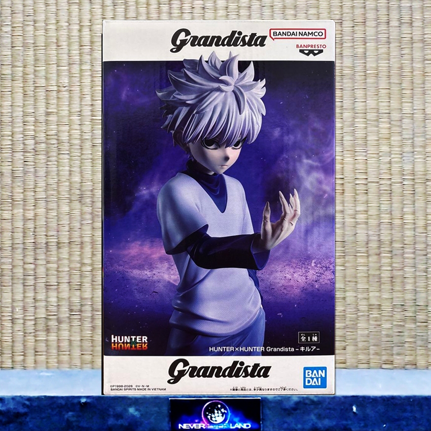 BANDAI BANPRESTO FIGURE: HUNTER X HUNTER / ฮันเตอร์ × ฮันเตอร์ -  GRANDISTA - KILLUA / คิรัวร์