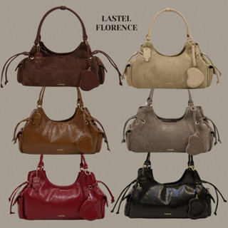 (NEW) LASTEL - กระเป๋ารุ่นFlorence มีสายสะพายยาว ฟรีหัวใจ งา…