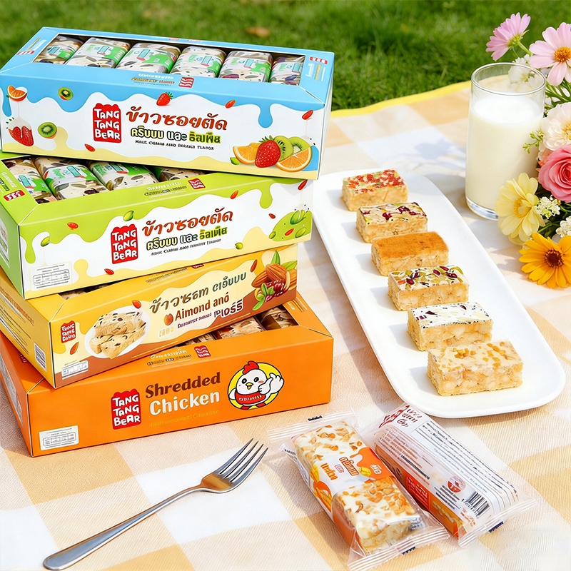 2 กล่อง 24 ชิ้น ข้าวซอยตัด ฮาลาลรับรอง หลายรสชาติ ราคาถูก เป็นที่นิยมมาก เหมาะสำหรับเป็นของขวัญ 🎁